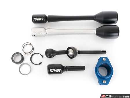 ES#3660402 - 026017TMS12 -  Turner Double Adjustable Short Shift Kit - Knob height and throw adjustable to fine tune your driving experience. - Turner Motorsport - BMW