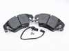 ES#3537757 - 025997ECS0626KT - Performance Front Brake Service Kit - Featuring ECS V5 Slotted rotors and ECS EP24 Enthusiast Performance pads - Assembled By ECS - Audi