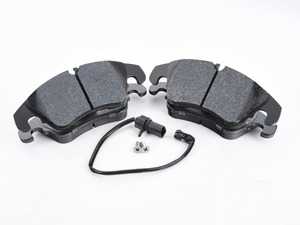 ES#3537757 - 025997ECS0626KT - Performance Front Brake Service Kit - Featuring ECS V5 Slotted rotors and ECS EP24 Enthusiast Performance pads - Assembled By ECS - Audi