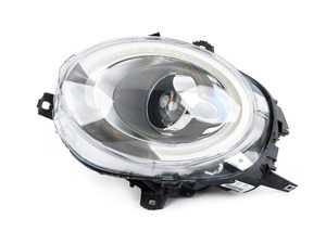 ES#2728867 - 63117383213 - LED Headlight With Cornering - Left - Clear / Flash orange directional indicators headlight unit - Genuine MINI - MINI