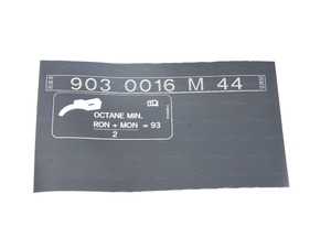 ES#3305077 - 971010001A - STICKER - Genuine Porsche - 