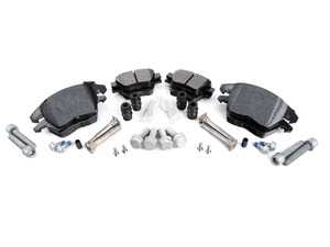ES#3536720 - 025997ECS0234KT - Performance Front & Rear Brake Service Kit (312x25/272x10) - Featuring ECS V5 cross-drilled and slotted rotors and ECS EP24 Enthusiast Performance pads - Assembled By ECS - Volkswagen