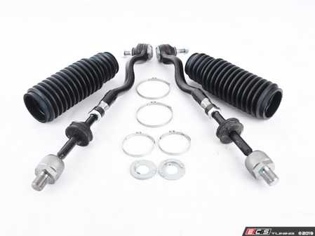 ES#3612665 - 32111139316KT - Tie Rod Replacement Kit - Includes complete left and right tie rod assemblies, hardware and new boots. - Assembled By ECS - BMW