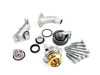 ES#3619107 - 06B198479KT9 - Timing Belt Kit - Ultimate  - Complete kit to service your timing belt, Hepu water pump, and thermostat. Featuring ECS Heavy Duty Cast Aluminum Thermostat Housing! - Assembled By ECS - Audi Volkswagen