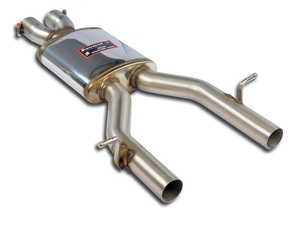 ES#3054209 - 846603 - W204 C63 AMG V8 Performance X-Pipe with Muffler - Improve the sound of your C63 V8 - More aggressive over stock exhaust - Supersprint - Mercedes Benz