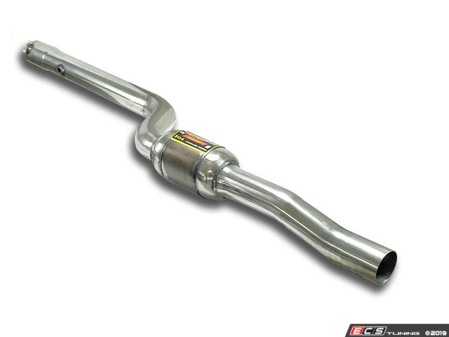 ES#3054111 - 846602 - MERCEDES W204 C63 AMG V8 (Sedan + S.W. - M156 - 456 Hp) 2007 -> Front Metallic catalytic converter Right - Supersprint - Mercedes Benz
