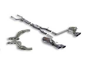 ES#3651542 - w204c63amgKT1 - 2008-2014 C63 AMG Full Performance Exhaust System  - Full high flow performance system from headers all the way back to performance mufflers - Supersprint - Mercedes Benz