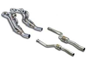 ES#3651544 - w204c63amgKT3 - 2008-2014 C63 AMG Performance Headers and High Flow Catalytic Converters - This kit will replace your factor headers and catalytic converters to improve performance and sound - Supersprint - Mercedes Benz