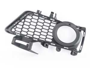 ES#2994311 - 51118062631 - Front Bumper Fog Light Grill - Left - Replace your damaged or missing fog light grille to restore the original look of your front bumper. - Genuine BMW - BMW