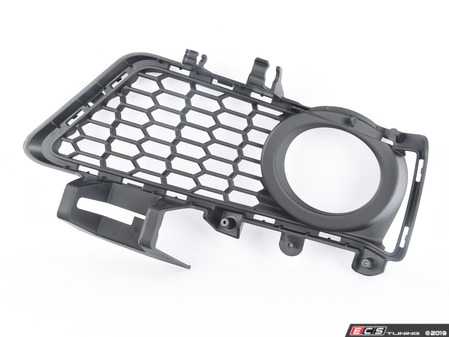 ES#2994311 - 51118062631 - Front Bumper Fog Light Grill - Left - Replace your damaged or missing fog light grille to restore the original look of your front bumper. - Genuine BMW - BMW