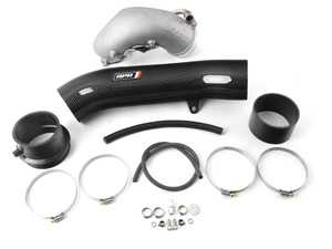 ES#3610462 - CI100038 -  APR 4" 2.5TFSI EVO Turbocharger Inlet System  - Through elimination of the most critical restriction in the entire intake system (the turbo inlet pipe), the APR system outflows the factory components by 45%! - APR - Audi