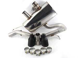 ES#2828157 - SSXVW140 - 2.75" Valved Cat-Back Exhaust System - Non-Resonated - Get that Exhaust tone you've been looking for! Features 2.75" construction with 4" Black Velvet "GT100" style tips. - Milltek Sport - Volkswagen