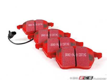 ES#520358 - DP31483C - Front Redstuff Performance Brake Pad Set - A high performance street pad, featuring Kevlar technology. - EBC - Audi Volkswagen