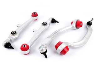 ES#3411547 - 019210ECS01-01 -  Front Lower Control Arm Set - With ECS Poly. Bushings - Pre-installed ECS Poly Bushings help reduce suspension deflection and improve durability while easing install - Assembled By ECS - Audi Volkswagen