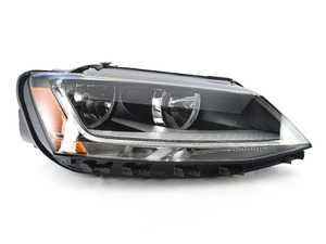 ES#3151453 - 5C7941006J - Headlight Assembly - Right - Genuine replacement headlight housing with bulbs - Genuine Volkswagen Audi - Volkswagen