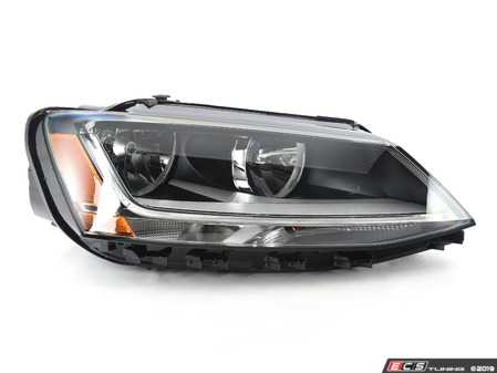ES#3151453 - 5C7941006J - Headlight Assembly - Right - Genuine replacement headlight housing with bulbs - Genuine Volkswagen Audi - Volkswagen