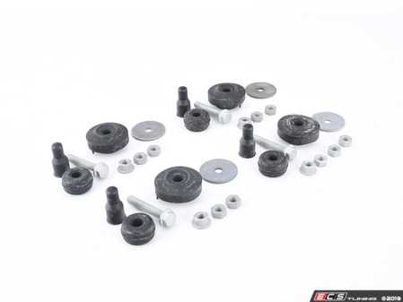 ES#2769928 - 2109900399KT1 - Front & Rear Cup Kit/Coilover Installation Kit - Includes all of the necessary hardware to install a cup kit or coilovers - Genuine Mercedes Benz - Mercedes Benz