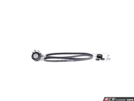 ES#2770316 - 01199797921KT8 - Accessory Belt Kit - Level 2 - Includes Belt Tensioner, Idler Pulley, Belt, And Hardware - Assembled By ECS - Mercedes Benz