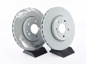 ES#2770448 - 210421251264KT11 - Front Brake Service Kit - Featuring Genuine Mercedes-Benz Rotors And Pads - Genuine Mercedes Benz - Mercedes Benz