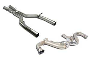 ES#3659188 - amggtsKT1 - AMG GT And GTS Cat Back Performance Valved Exhaust System - Hand-crafted in Italy - 100% stainless-steel construction - Supersprint - Mercedes Benz