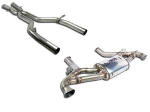 ES#3659187 - amggtsKT - AMG GT And GTS Cat Back Performance Valved Exhaust System - Hand-crafted in Italy - 100% stainless-steel construction - Supersprint - Mercedes Benz