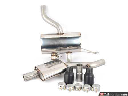 ES#2828156 - SSXVW139 - 2.75" Cat-Back Exhaust System - Resonated - Get that Exhaust tone you've been looking for! Features 2.75" construction with 4" Black Velvet "GT100" style tips. - Milltek Sport - Volkswagen