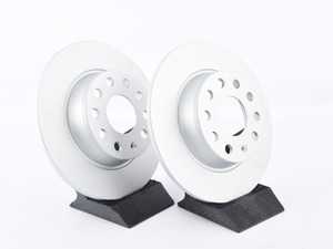ES#3621950 - 1k0615601aaKT10 -  Rear Brake Rotors - Pair (272x10) - Replace your worn rotors and stop with confidence. - Bosch - Audi Volkswagen
