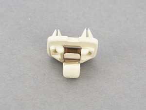 ES#2997527 - 8W0857562ADX6 - Sun Visor Clip - Silk (Beige) - Priced Each - Fits the left or right side - Genuine Volkswagen Audi - Audi