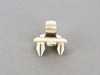 ES#2997527 - 8W0857562ADX6 - Sun Visor Clip - Silk (Beige) - Priced Each - Fits the left or right side - Genuine Volkswagen Audi - Audi