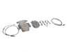 ES#3647184 - 34112456867KT - Brake Pad Service Kit - Front & Rear  - Everything you need to replace your brake pads - Genuine BMW - 