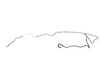 ES#36123 - 16116756928 - Vacuum Pipe - Runs from the front of the engine back to the fuel tank - Genuine MINI - MINI