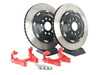 ES#3576184 - 99.10.49B/R - Floating Rear Rotor 350mm Upgrade Kit - Red Carriers - Increases rotor diameter from 310mm to 350mm without adding weight - Provides better cooling and improved braking torque - Neuspeed - Audi