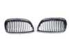 ES#518034 - BM01-9201-B - Blackout Grille Set - Matte Black - E90/E92/E93 - Add style and individuality to your BMW in minutes! - ECS - BMW