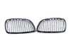 ES#518034 - BM01-9201-B - Blackout Grille Set - Matte Black - E90/E92/E93 - Add style and individuality to your BMW in minutes! - ECS - BMW