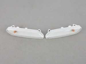 ES#3647893 - 63139802570KT - Side Turn Signal White - Set of 2 - Located on the side quarter panel - Genuine MINI - MINI