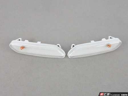 ES#3647893 - 63139802570KT - Side Turn Signal White - Set of 2 - Located on the side quarter panel - Genuine MINI - MINI