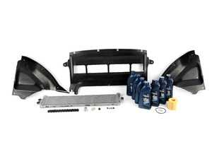 ES#3168445 - 17212284540KT - Oil Cooler replacement Kit  - Includes new oil cooler, belly pans, hardware and a oil change kit! - Genuine BMW - BMW