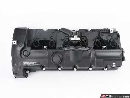 ES#3521849 - 11127552281kt2 - Valve Cover Kit - Includes new cover with built in PCV, hardware, spark plug sleeves and valve cover gaskets - Assembled By ECS - BMW