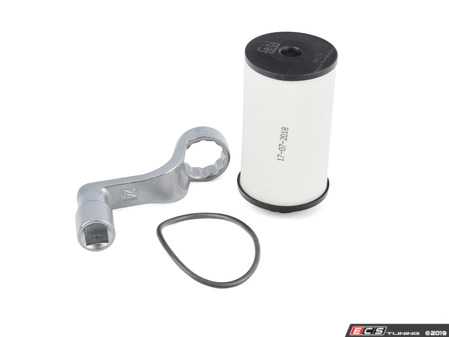 ES#3648528 - 02e305051ckt4 -  DSG Transmission Filter With Filter Wrench - Includes new DSG Filter, Sealing O-ring, and Filter Wrench for easy removal and install - Assembled By ECS - Audi Volkswagen