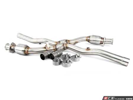 ES#264049 - FPIM-0542 - Downpipe Kit - High Flow, fully polished stainless downpipe kit - Billy Boat Performance - Audi