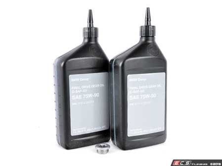 ES#3647805 - 0751229397221KT - Rear Differential Service Kit - Everything required for a full fluid change. - Genuine BMW - BMW