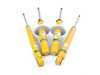 ES#3031667 - 24-145961kt - Bilstein B6 Heavy Duty Shocks & Struts Kit - Performance shocks for OE springs - Bilstein - Audi