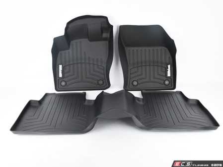 ES#3605059 - 5NN061541DSP - MuddyBuddy FloorLiner - Front & Rear - Custom-molded for your Volkswagen model - Genuine Volkswagen Audi - Volkswagen