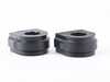 ES#2959790 - PFF5-1203-265Bx2 - E9X M3 Race Polyurethane Front sway Bar Bushing Set - 26.5mm - Stiffer bushings allow sway bars to work at their fullest potential - Powerflex Black Series - BMW