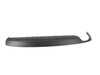 ES#2541876 - 8T0807521F01C - Rear Lower Valance - Satin Black  - Black lower plastic valance for dual pipes on the left side - Genuine Volkswagen Audi - Audi
