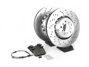 ES#3172561 - 34112284969KT - Front Brake Service Kit - Complete front brake service utilizing genuine components - for owners seeking the dealership service experience - Genuine BMW - BMW