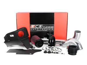  Luft-Technik Intake System - With Aluminum Heat Shield & Polished Aluminum Tubes