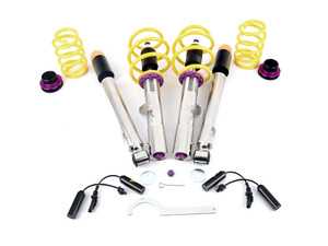 ES#3663632 - 352200auKT - KW V3 Series Coilover Kit - With EDC F55 - The ultimate in coilover technology featuring double adjustable dampening - KW Suspension - MINI