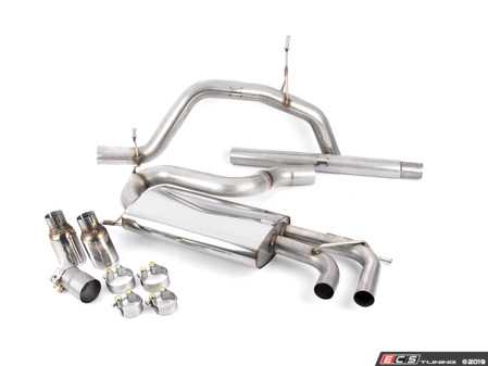 ES#2828297 - SSXVW294 - 2.75" Cat-Back Exhaust System - Non-Resonated - Get that Exhaust tone you've been looking for! - Milltek Sport - Volkswagen
