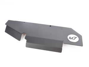 ES#3660367 - 56-330115 - Turbo Heat Shield N14/N18 Engine R55-R59 / R60-R61 - Matt Black Powder Coated * Newer Design * - The M7 Turbo Heat shield is a must have to prevent hood paint discoloration, scoop warping and underhood heat damage caused by excessive turbocharger heat - M7 Speed - MINI